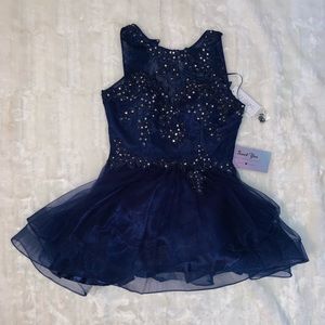 Blue Cocktail Dress
